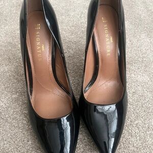 Signature Glossy Black Women's Heels